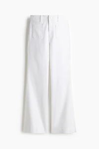 Jean évasé taille haute