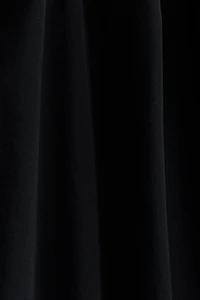 Bubble-Hem Dress with Cutout