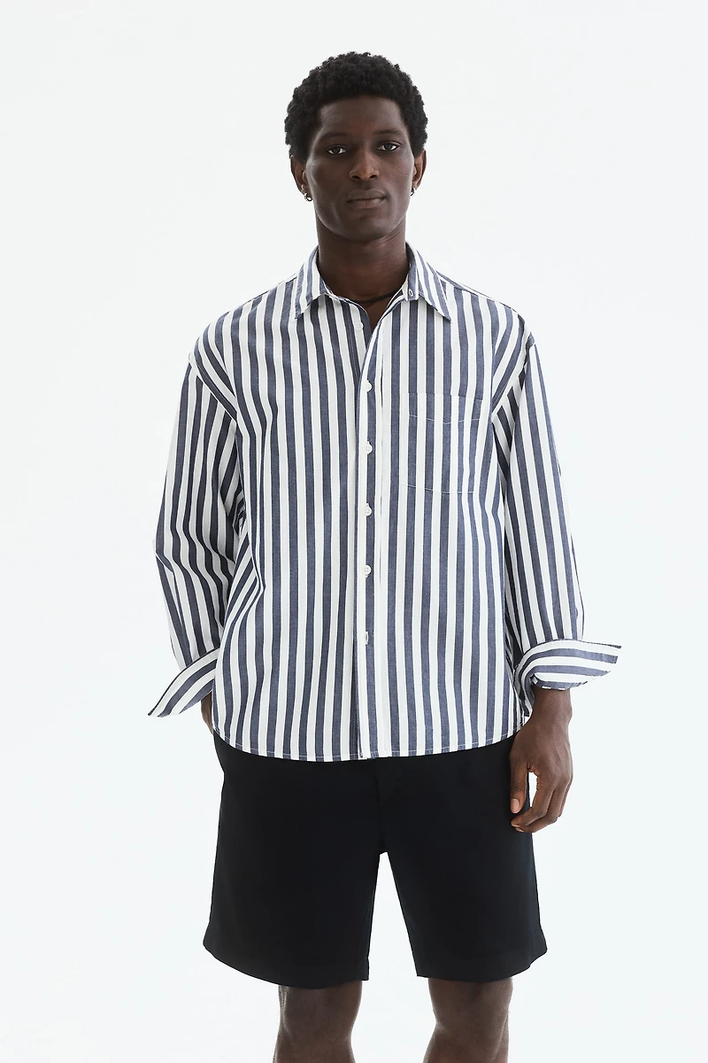 Relaxed-Fit Linen-Blend Shorts