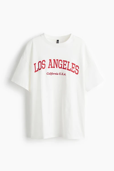 T-shirt grande taille imprimé