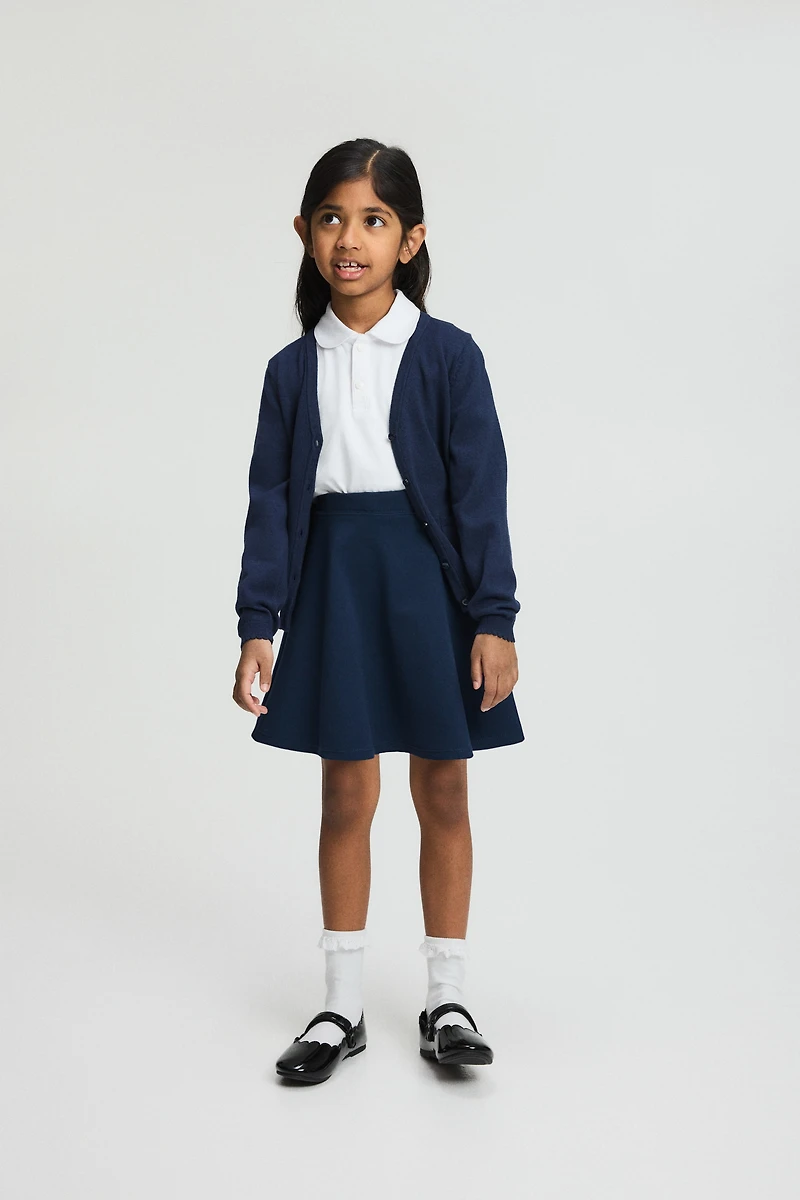 Jupe scolaire en jersey