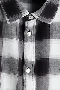 Relaxed-Fit Flannel Shirt