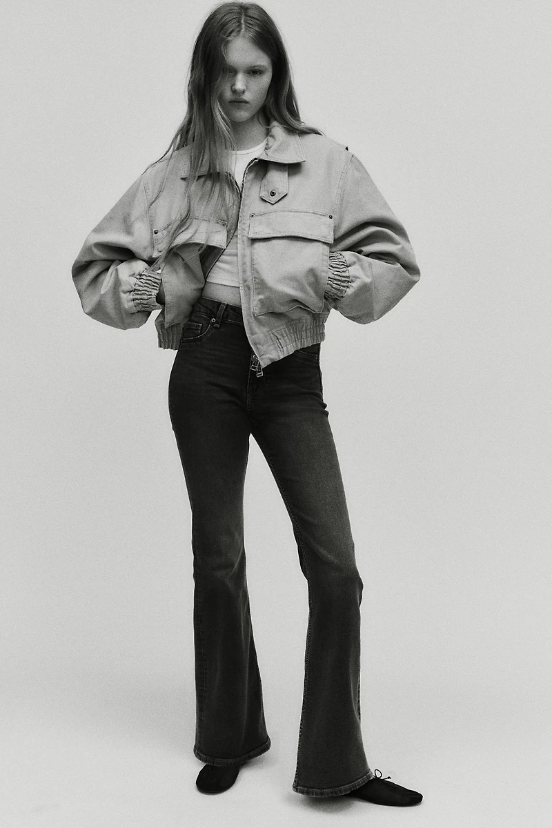Flared High Waist Jeans