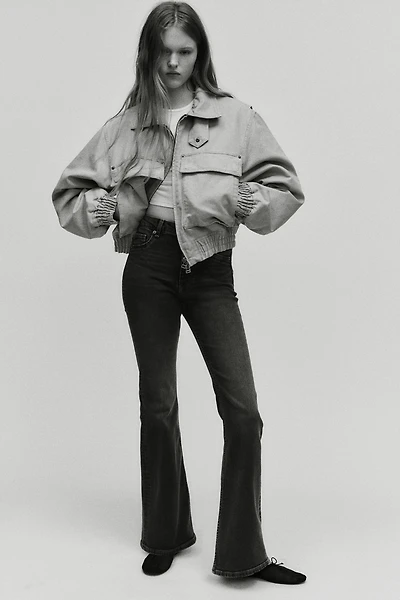 Flared High Waist Jeans