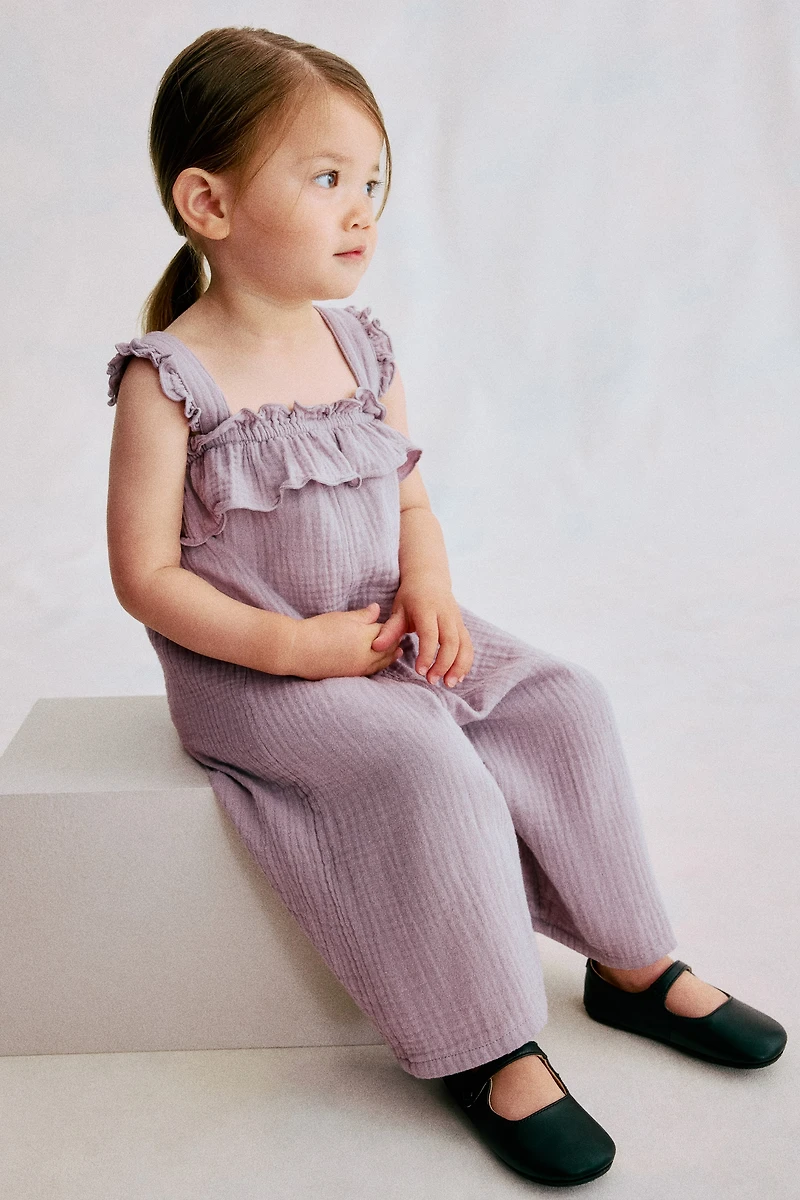 Cotton Muslin Romper Suit