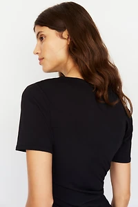 MAMA Draped Nursing Top