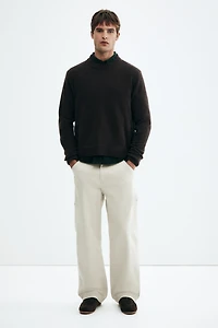 Regular-Fit Fine-knit Wool Sweater