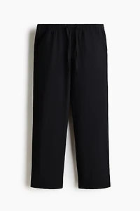 Relaxed-Fit Poplin Pants