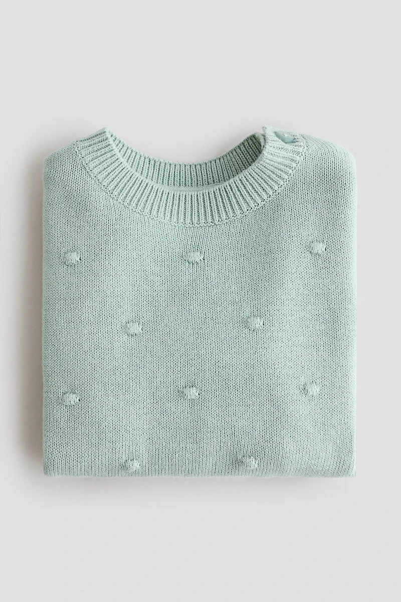 Chandail en maille jacquard