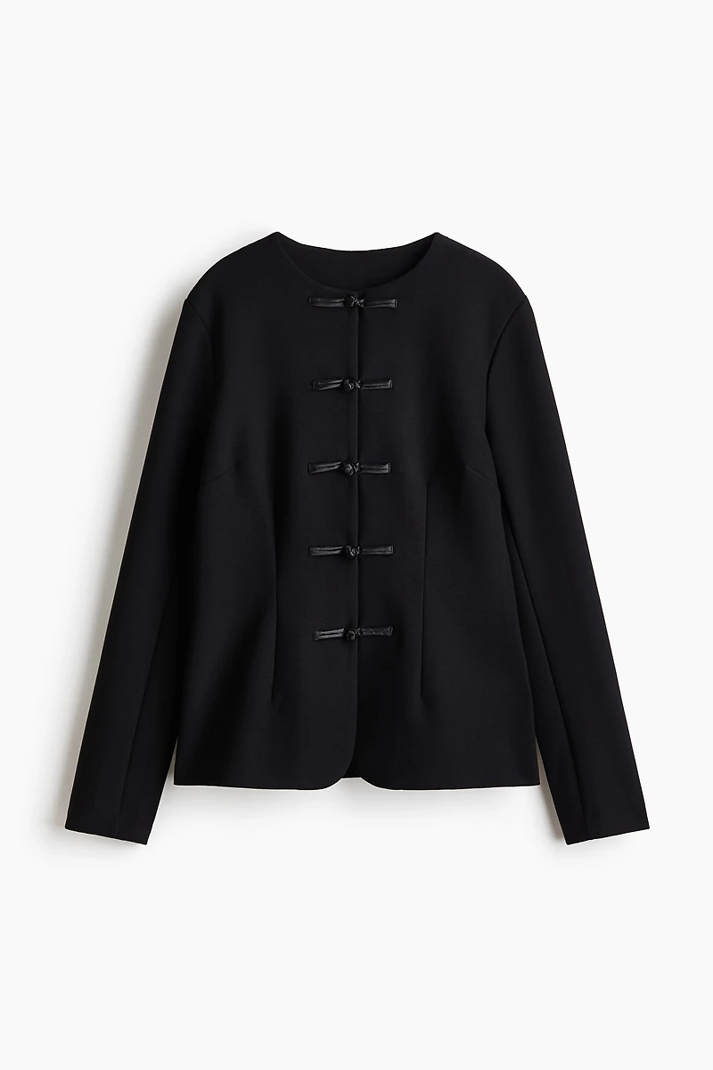 Knot-Button Jacket