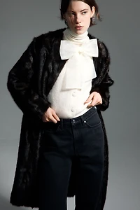 Chandail en tricot avec boucle