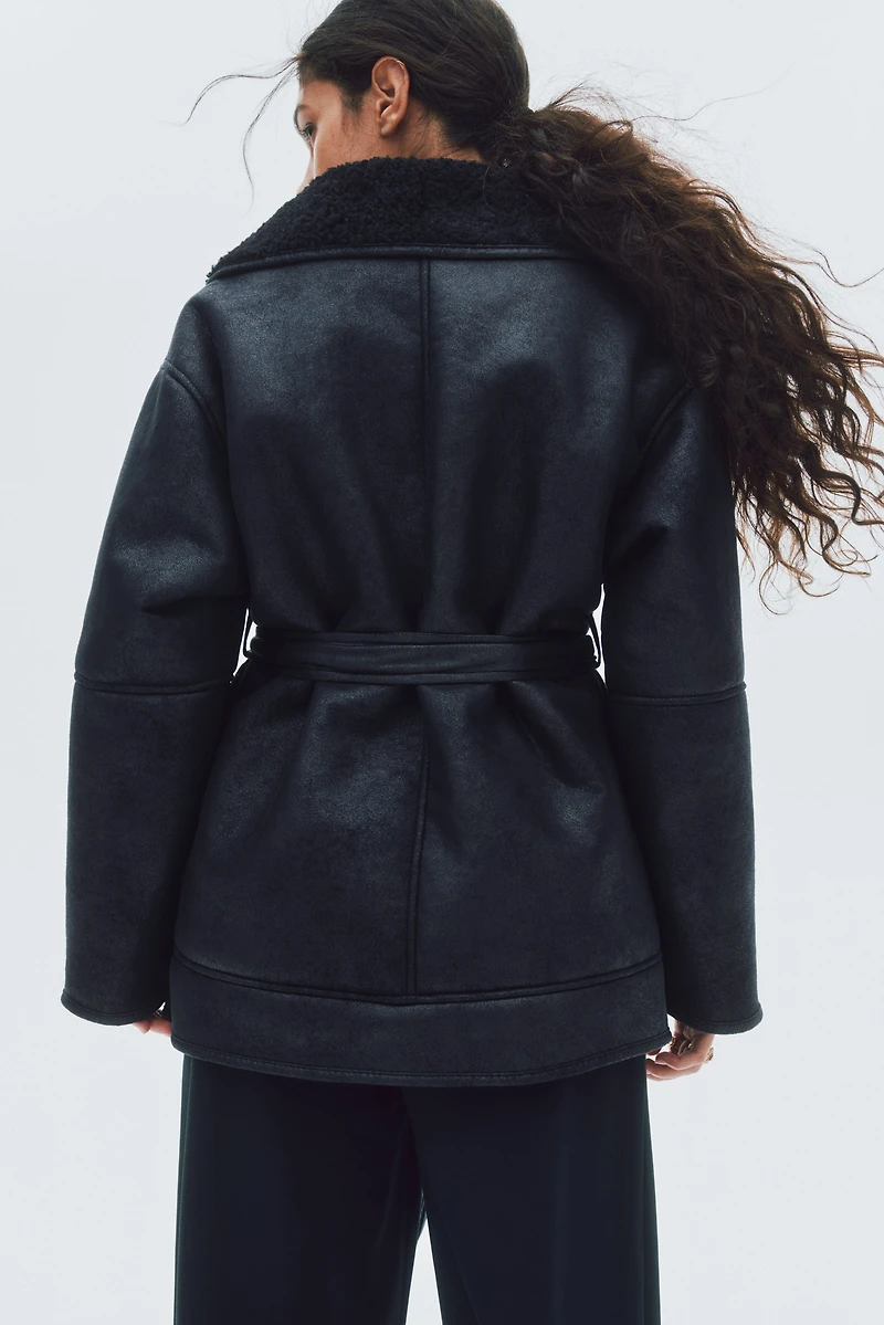 Manteau double face