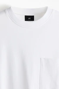 Loose-Fit Long-Sleeved Jersey Shirt