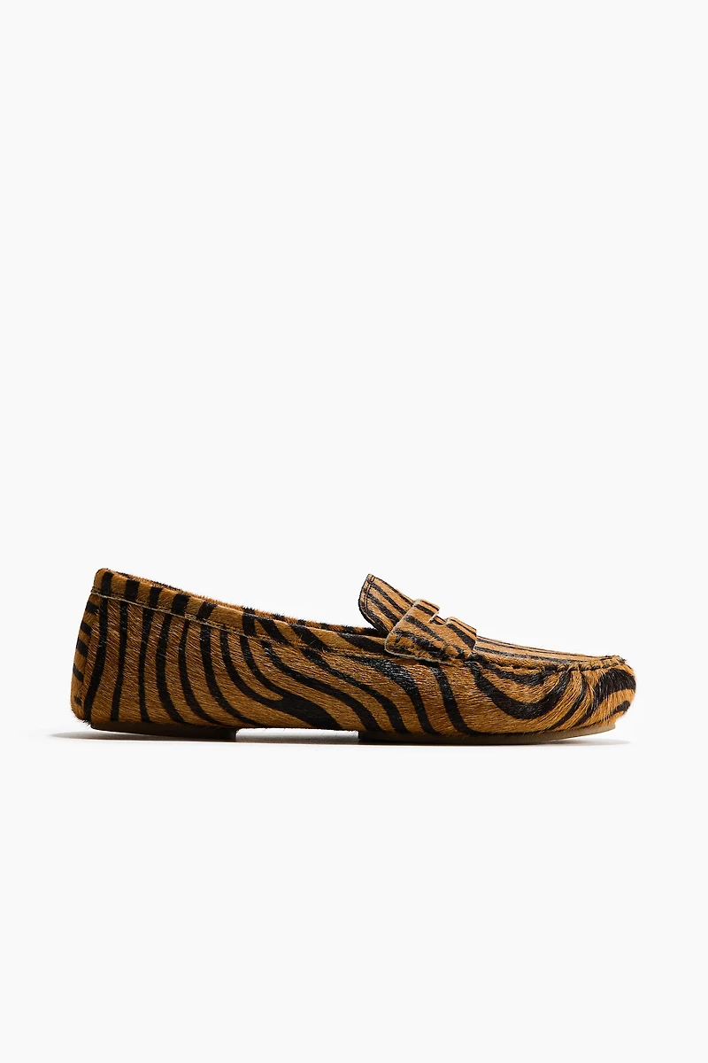 Mocassins en cuir