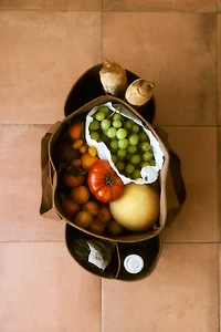 Large Jute-Blend Shopper