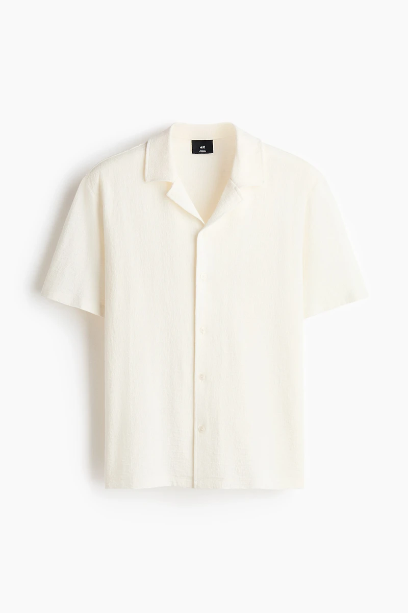 Chemise classique avec col cubain