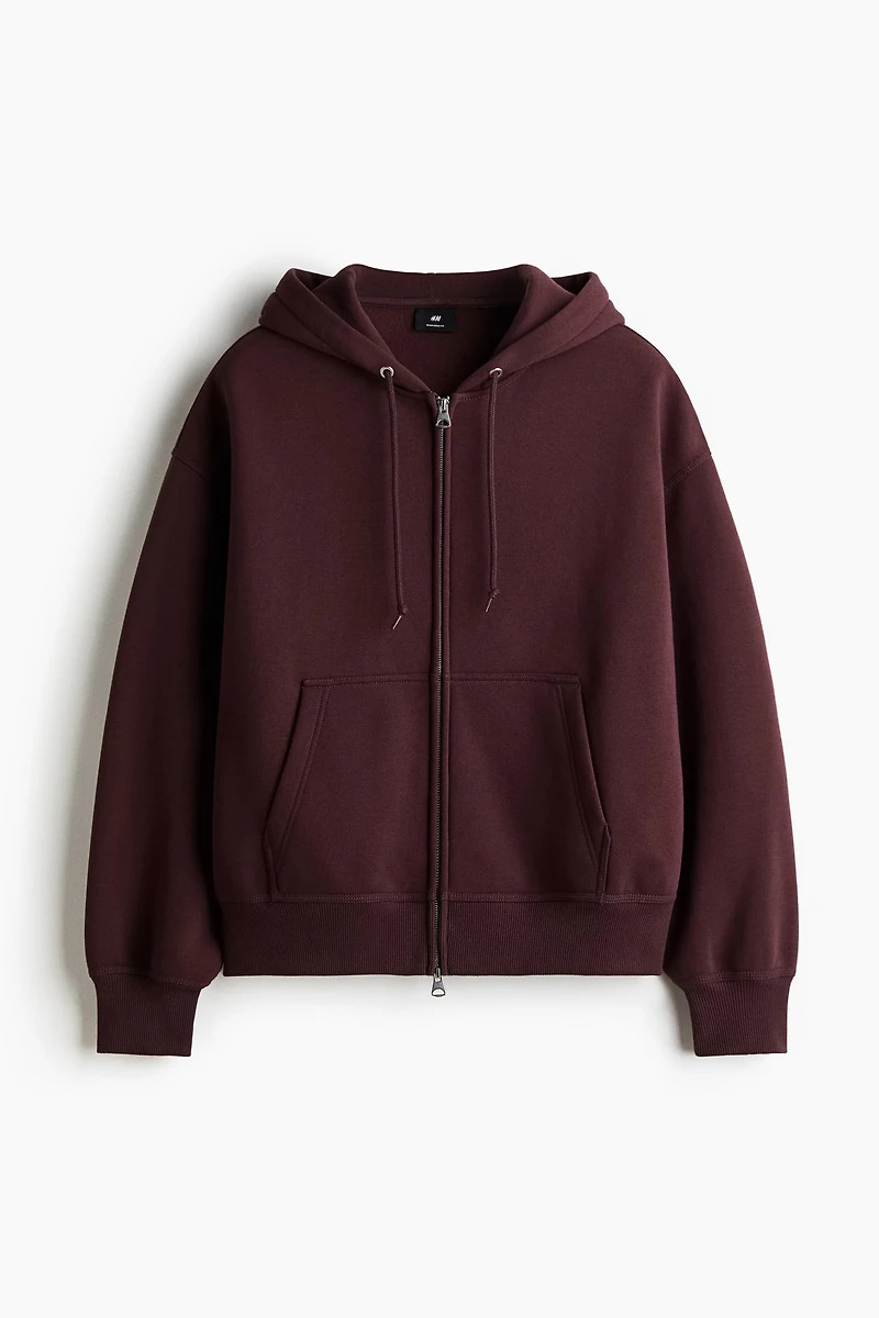 Kangourou couple ample avec fermeture éclair