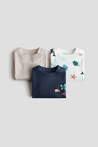 Lot de 3 T-shirts en coton