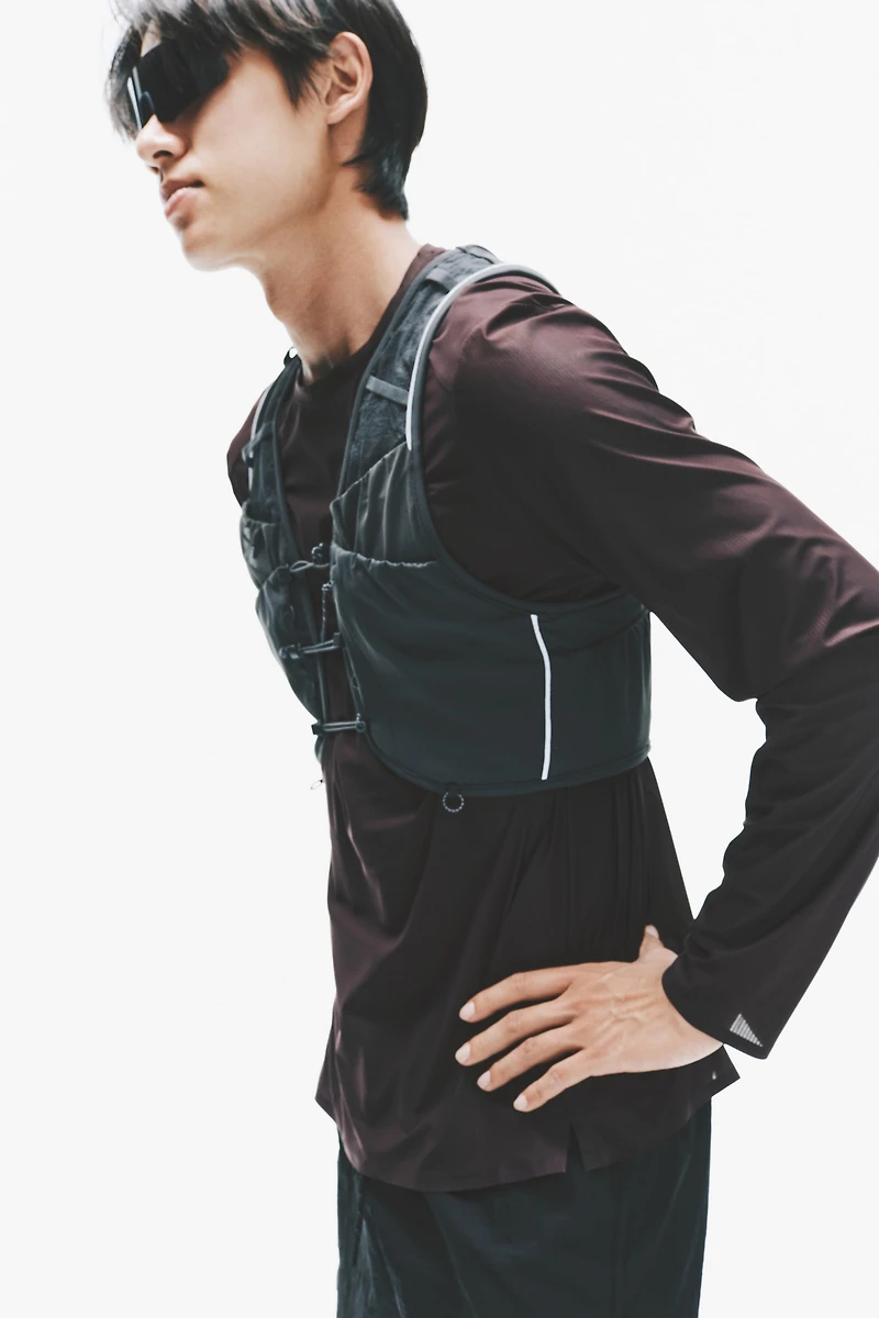 Veste de course sans manches légère