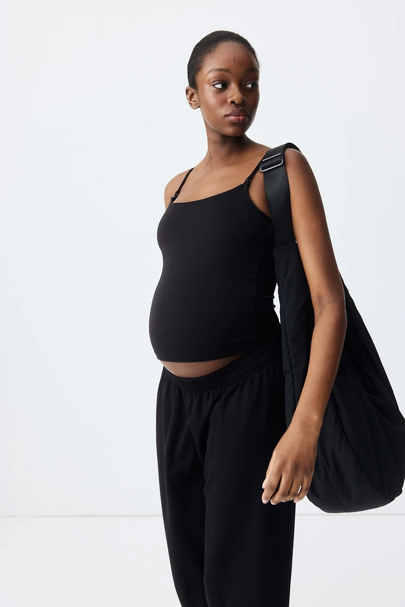 MAMA Nursing Strappy Sports Top