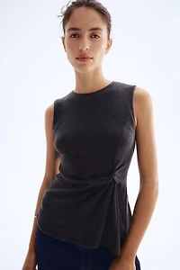 Twist-Detail Tank Top