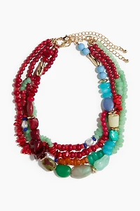 2-Pack Beaded Necklaces