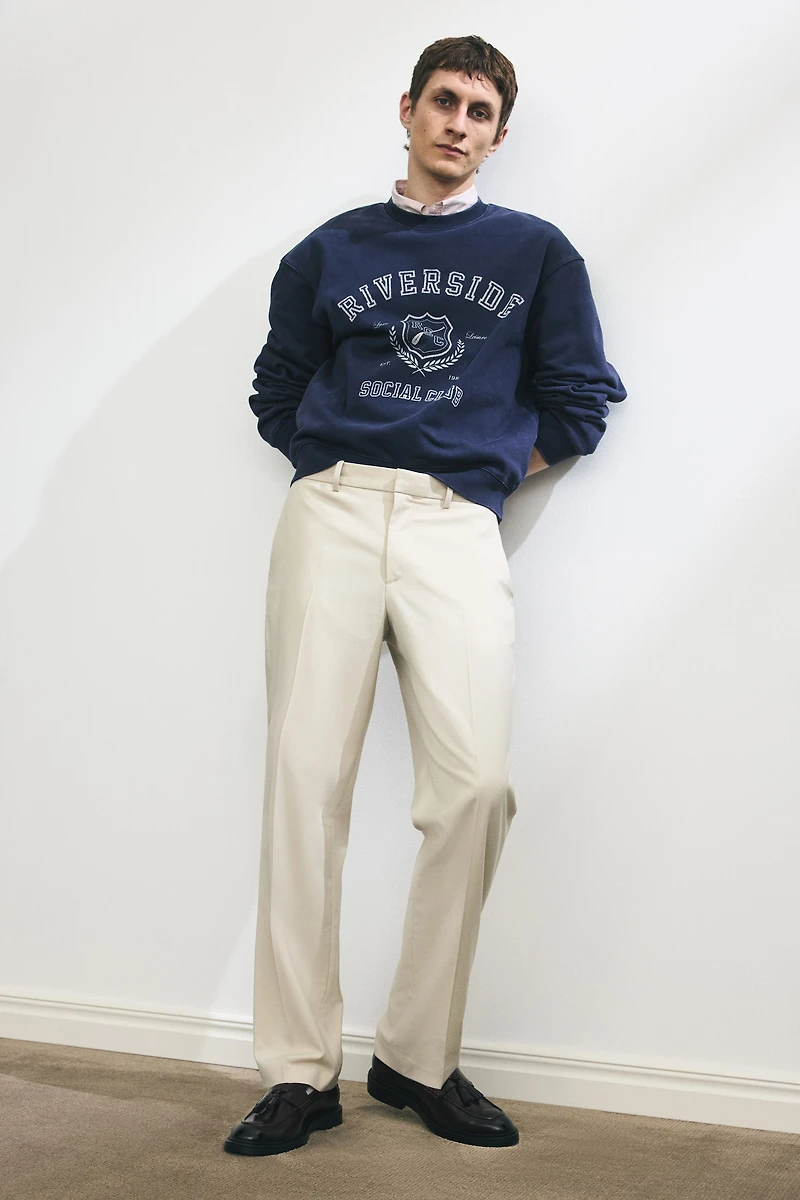 Regular-Fit Tailored Pants