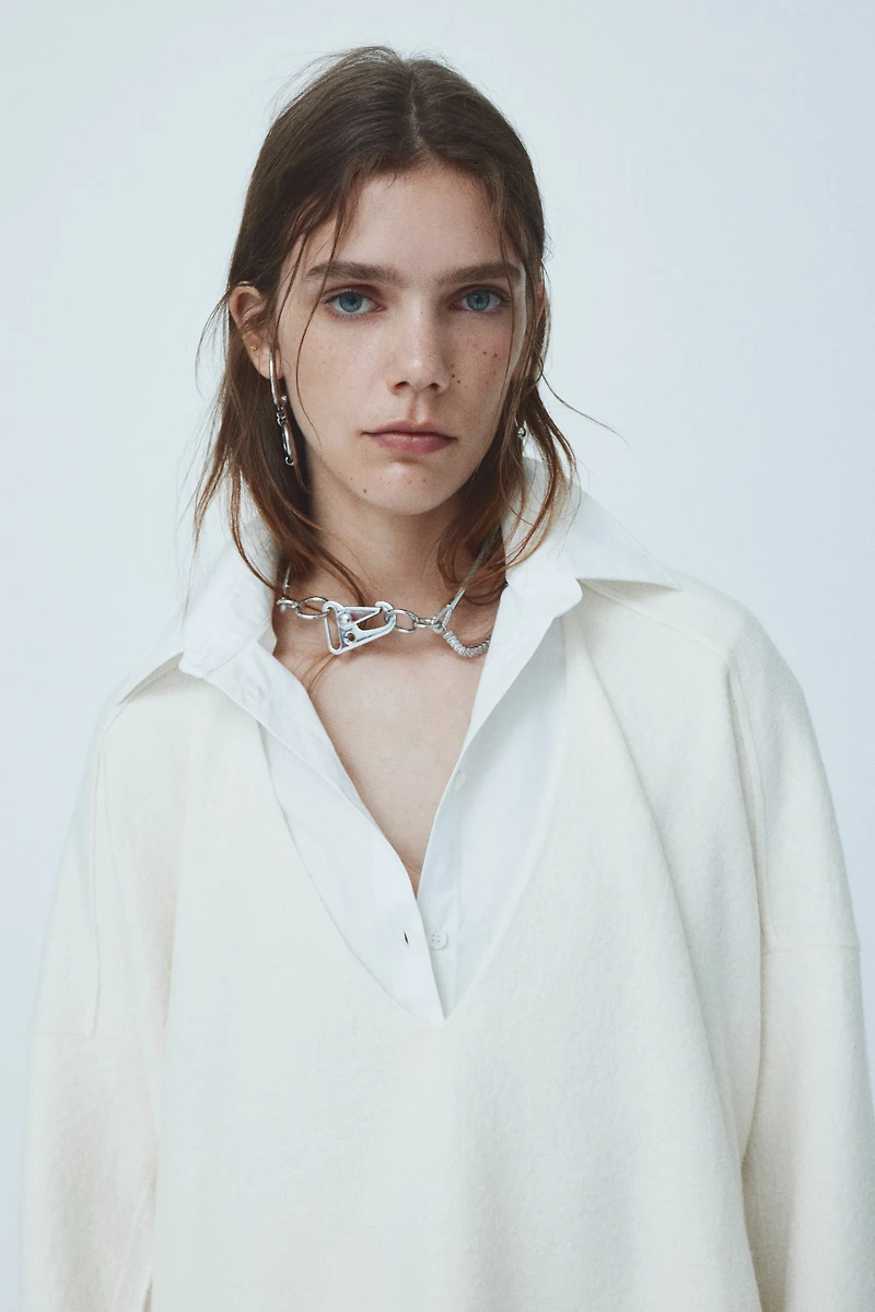 Grand chandail en laine