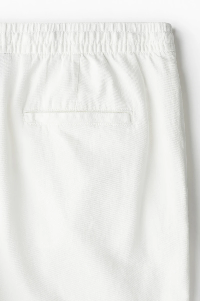 Relaxed-Fit Linen Pants