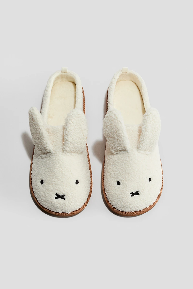 Teddy Fleece Indoor Mules