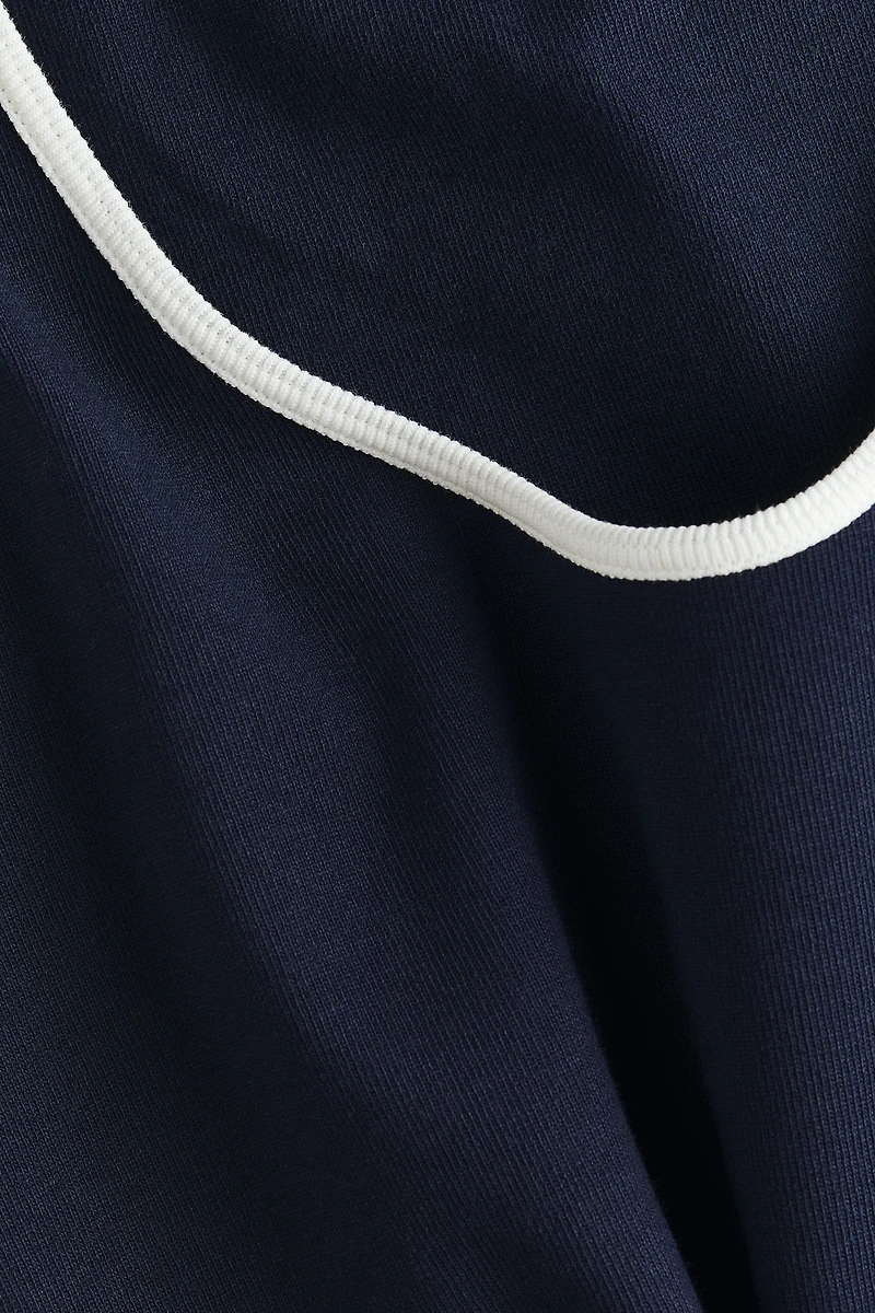 Ribbed Cotton Tank Top