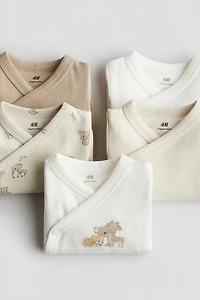 5-pack Wrapover Bodysuits