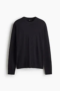 Regular-Fit Fine-Knit Sweater