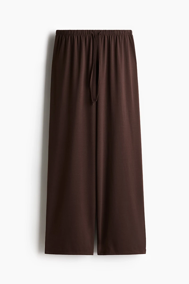 Straight-Leg Drawstring Pants
