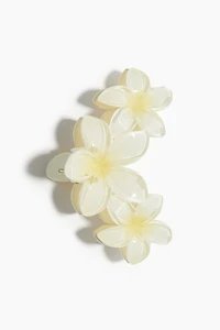 Pince à cheveux fleurie