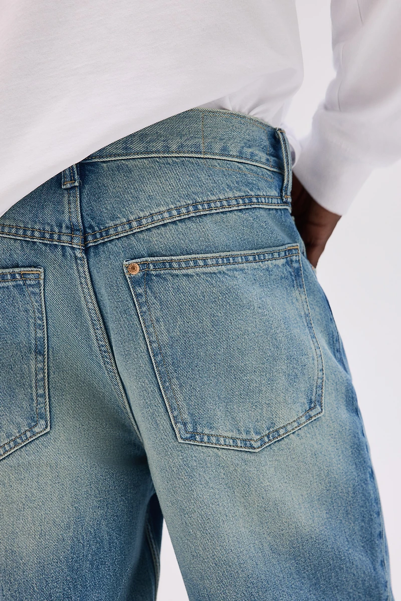 Jean bottillon coupe classique taille haute