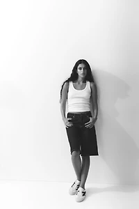 Denim Bermuda Shorts