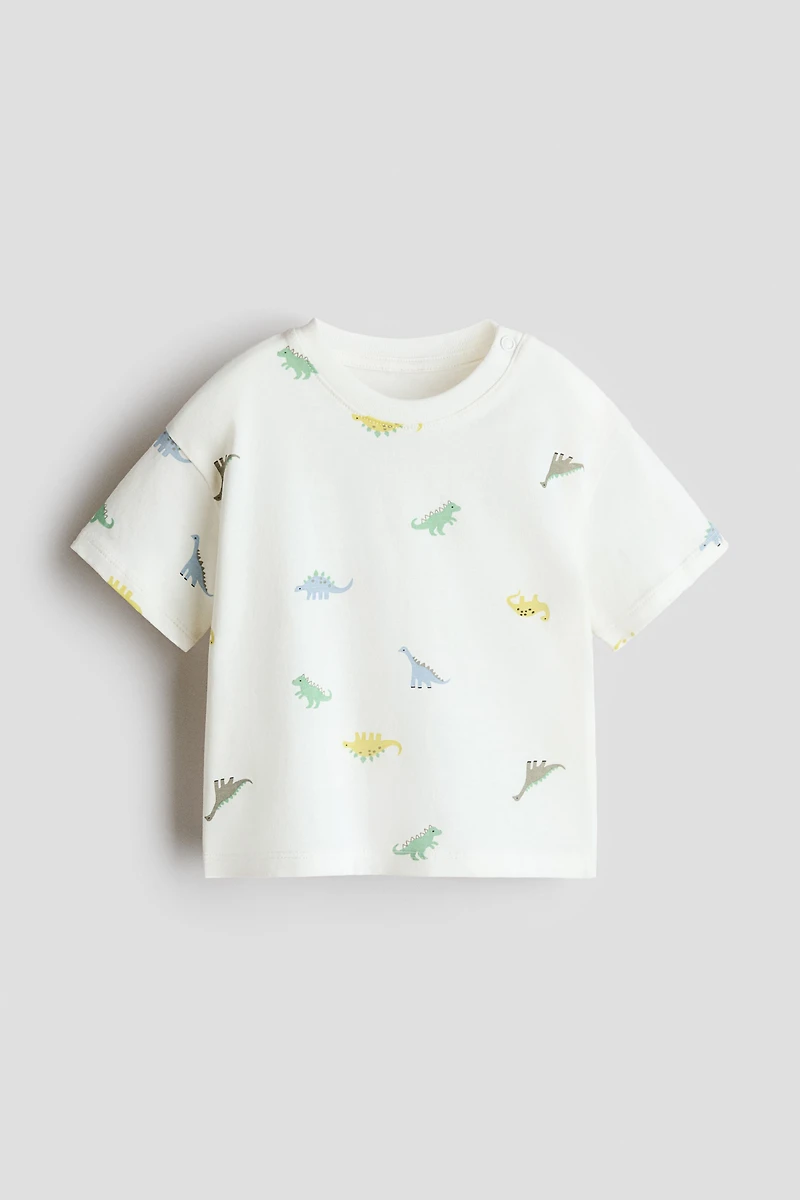 Printed Cotton T-Shirt