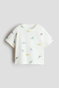 Printed Cotton T-Shirt