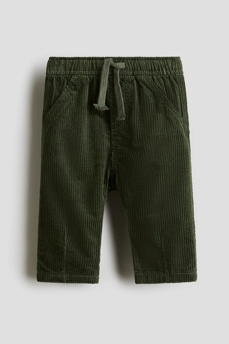 Cotton Corduroy Pants