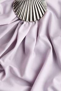 Draped One-Shoulder Dress