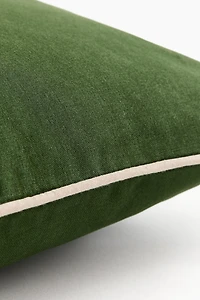 Printed Canvas Cushion Cover