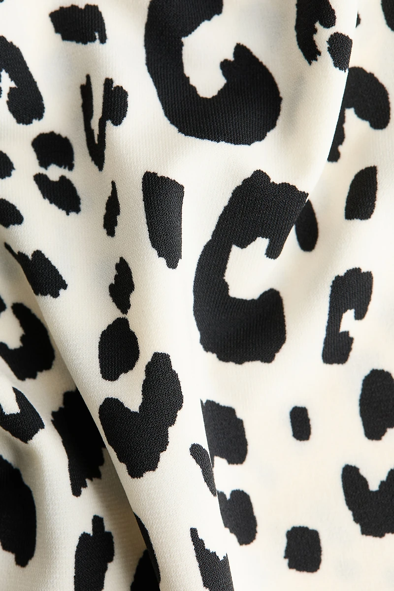 Draped One-Shoulder Top