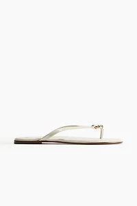 Ring-Detail Flip-Flops
