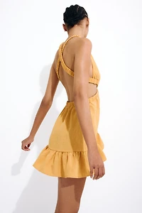 Open-Back Cutout Dress