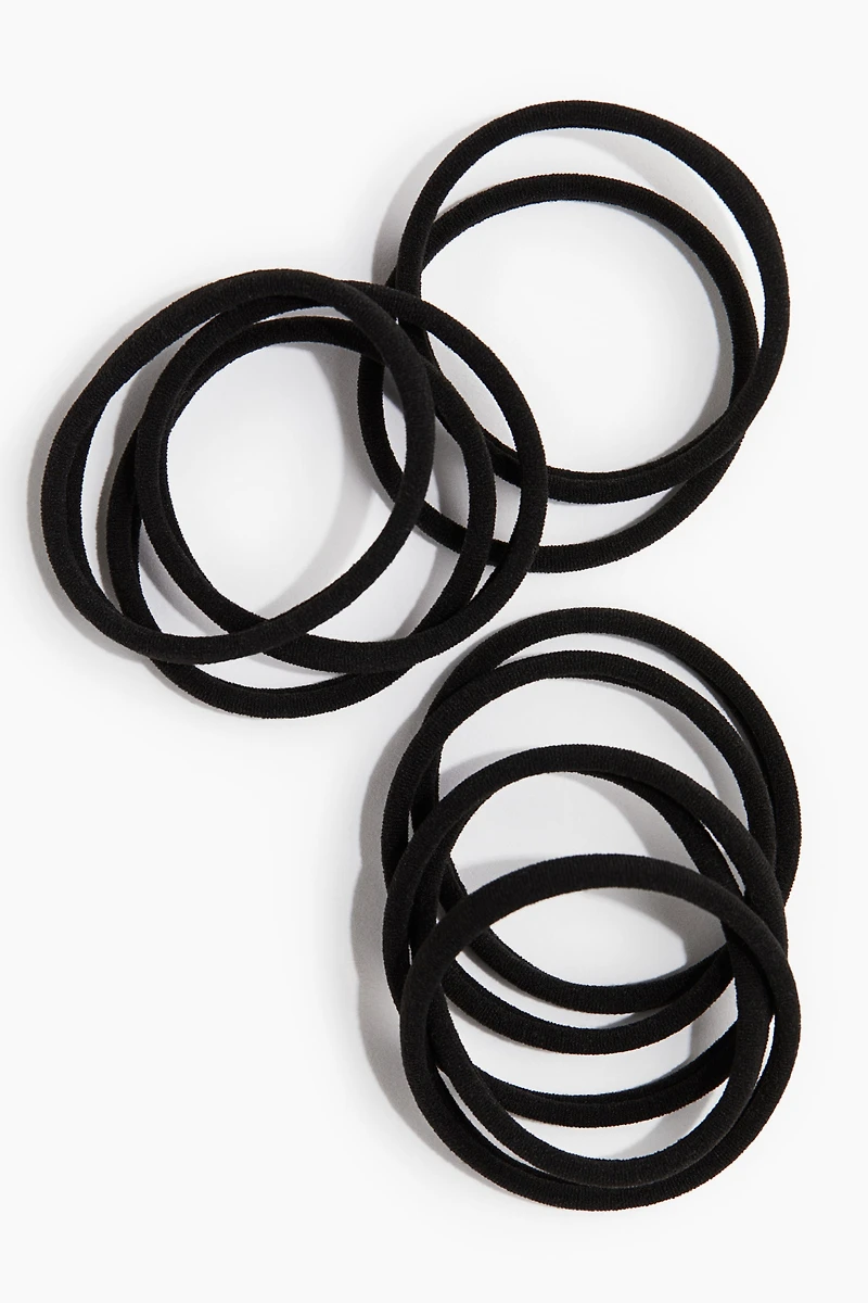 10-pack Hair Elastics