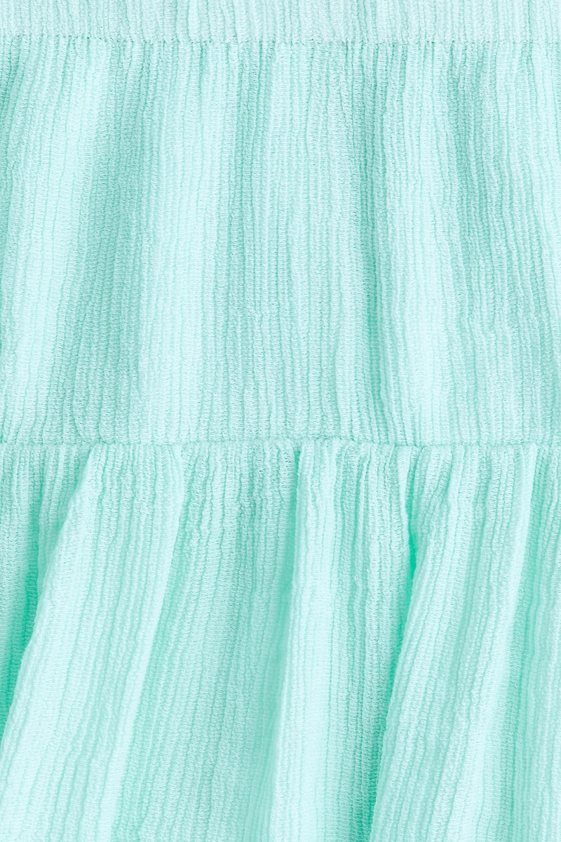 Crinkled Chiffon Skirt