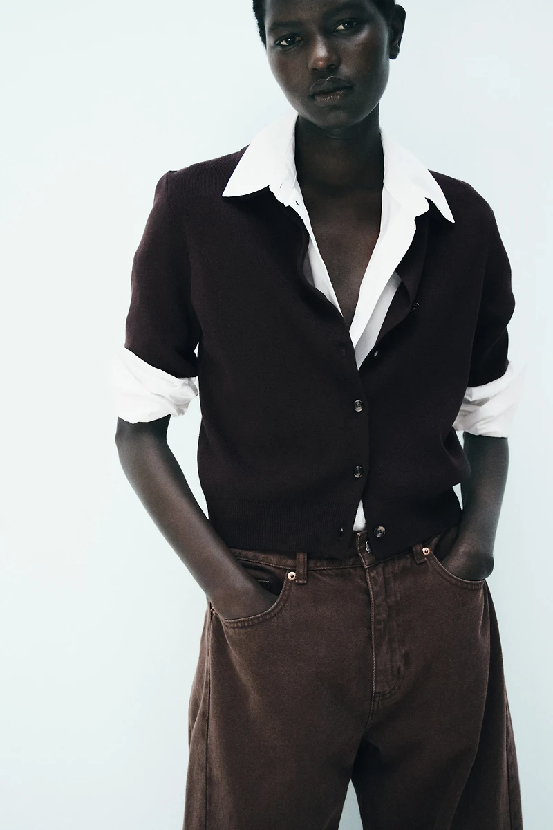 Barrel Regular Waist Jeans