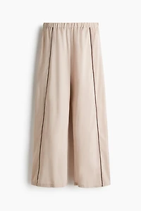Wide-Leg Track Pants