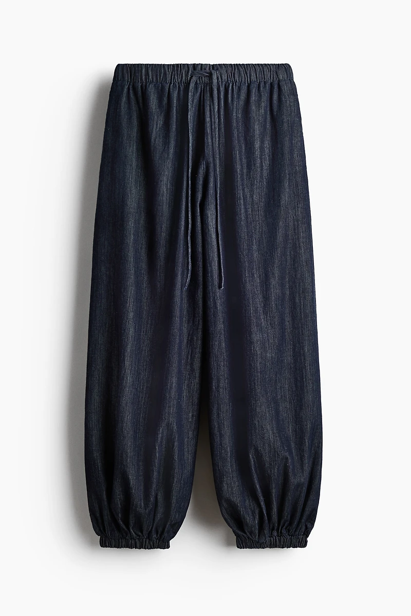 Denim Balloon Pants